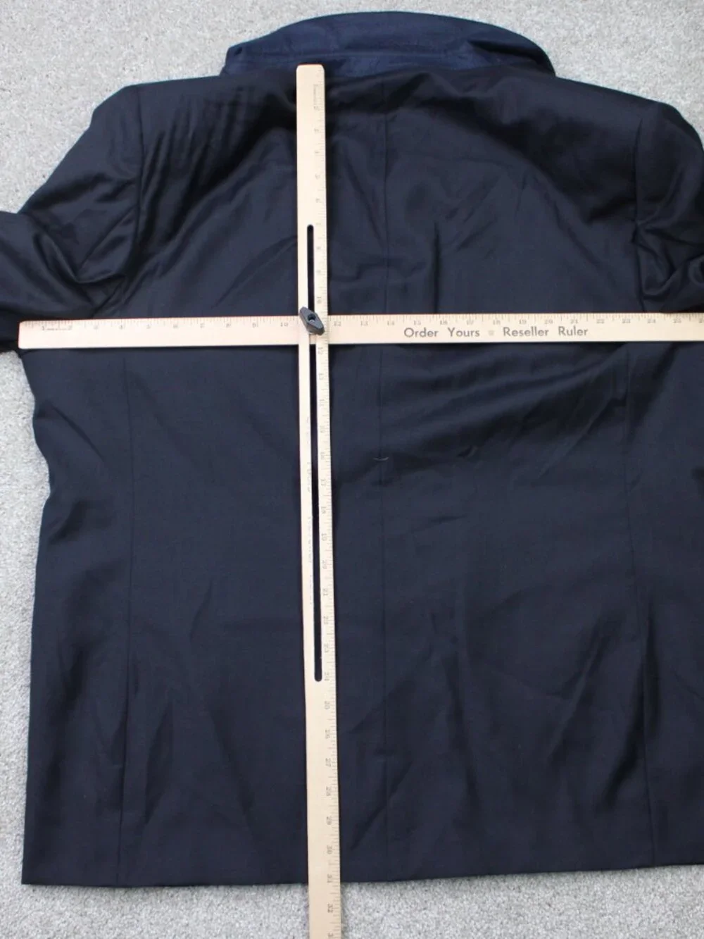 Jos. A. Bank Blazer Mens 50Regular Navy Blue Signature Double Breasted 100% Wool